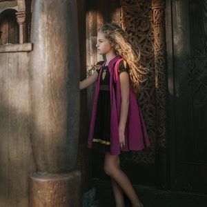 Only Little Once Princess Anna Dress and Cape 3T